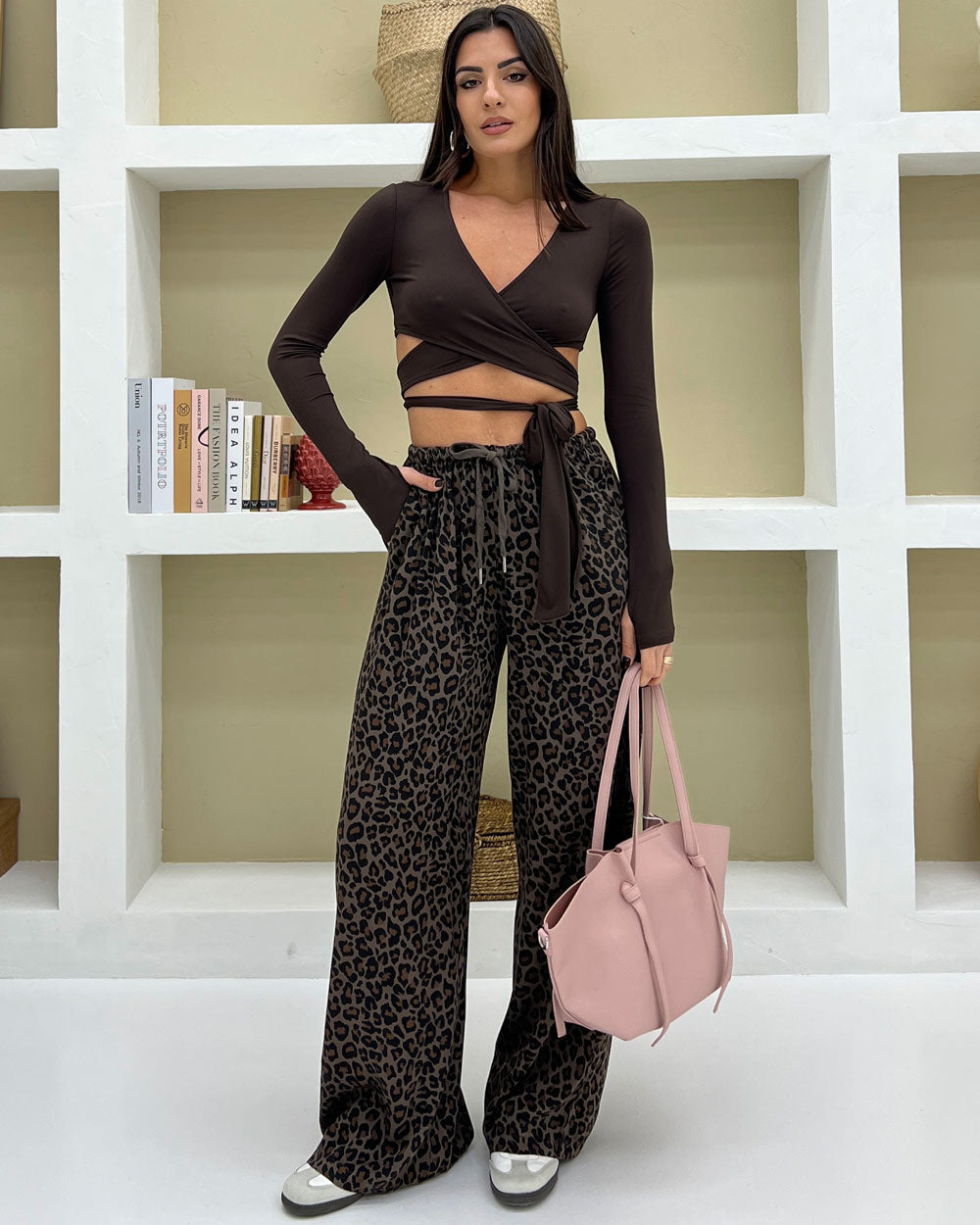 Pantalone animalier Maculato