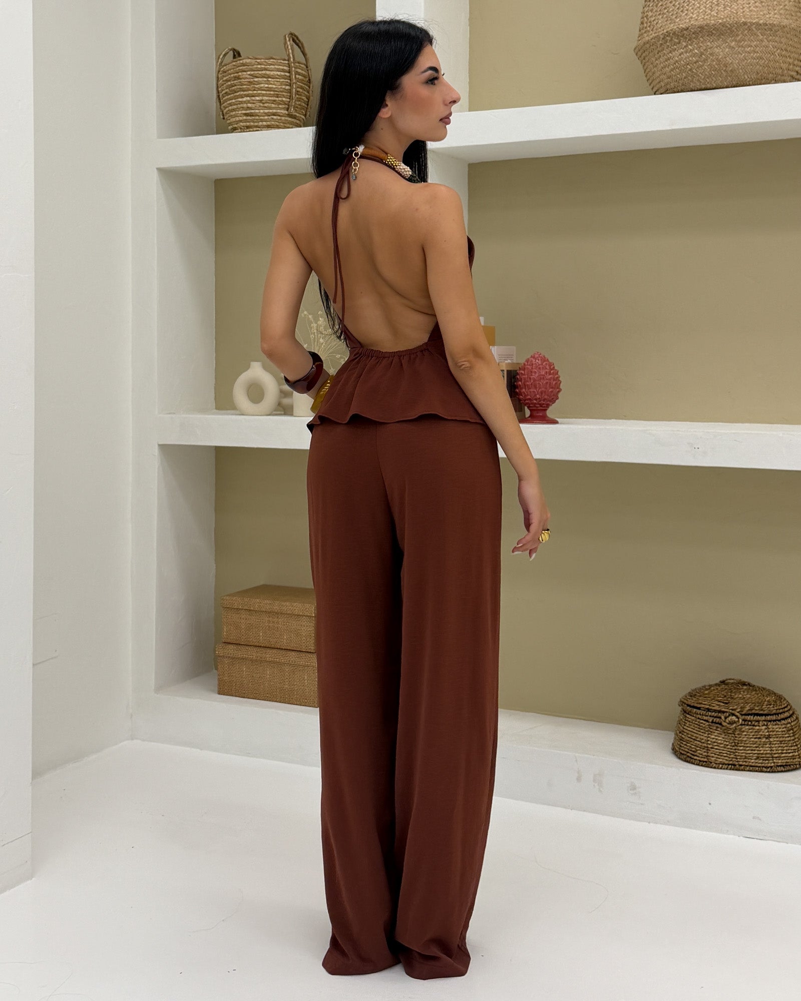 Jumpsuit Meddy Ruggine