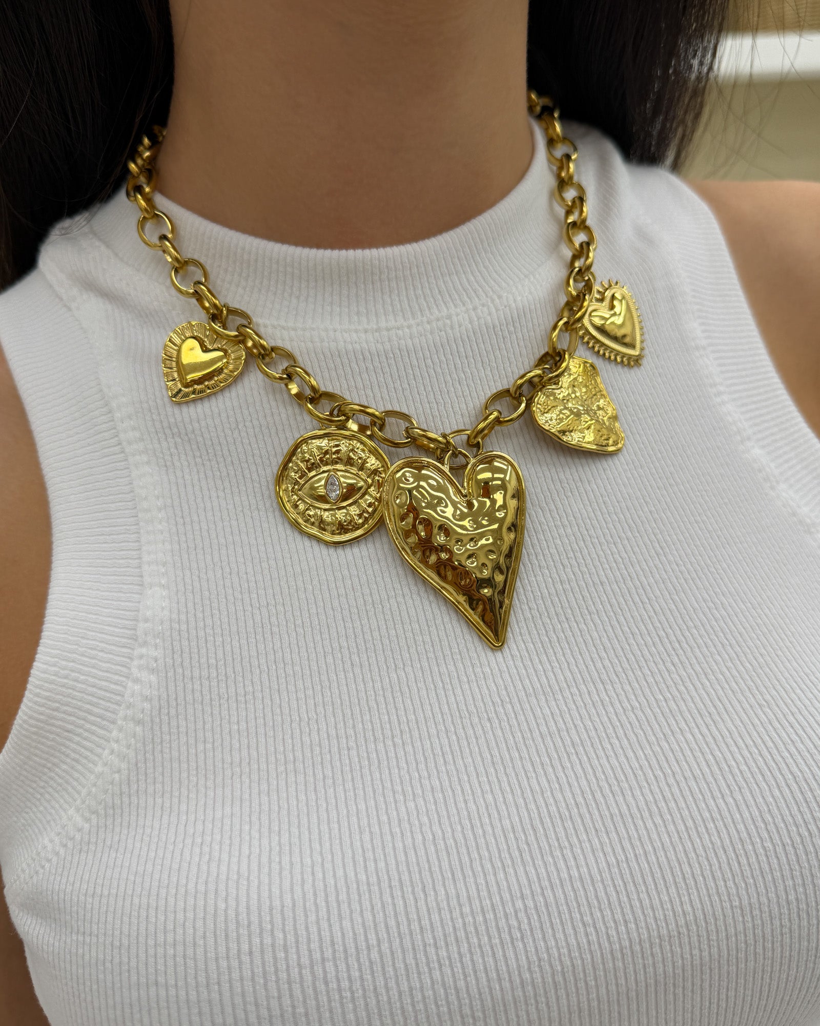 Collana big love Oro