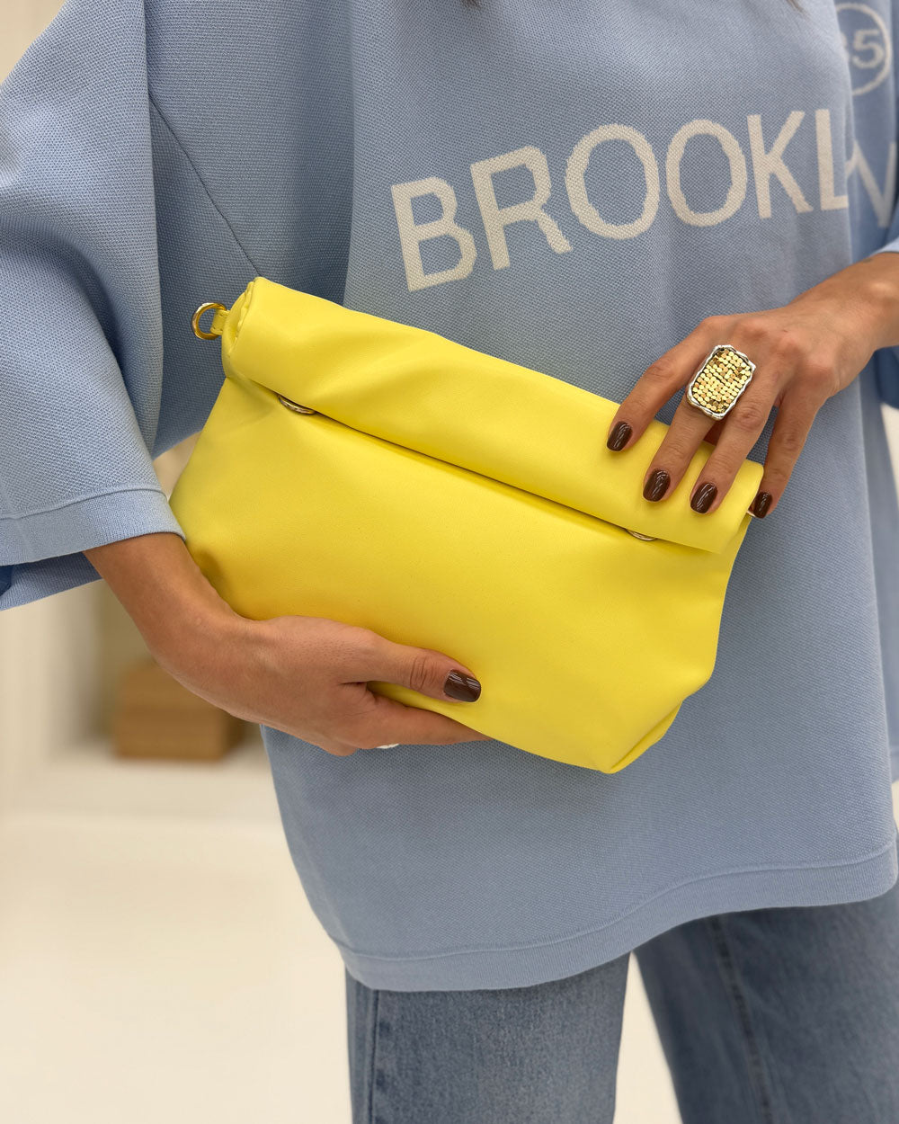 Borsa Postina Giallo
