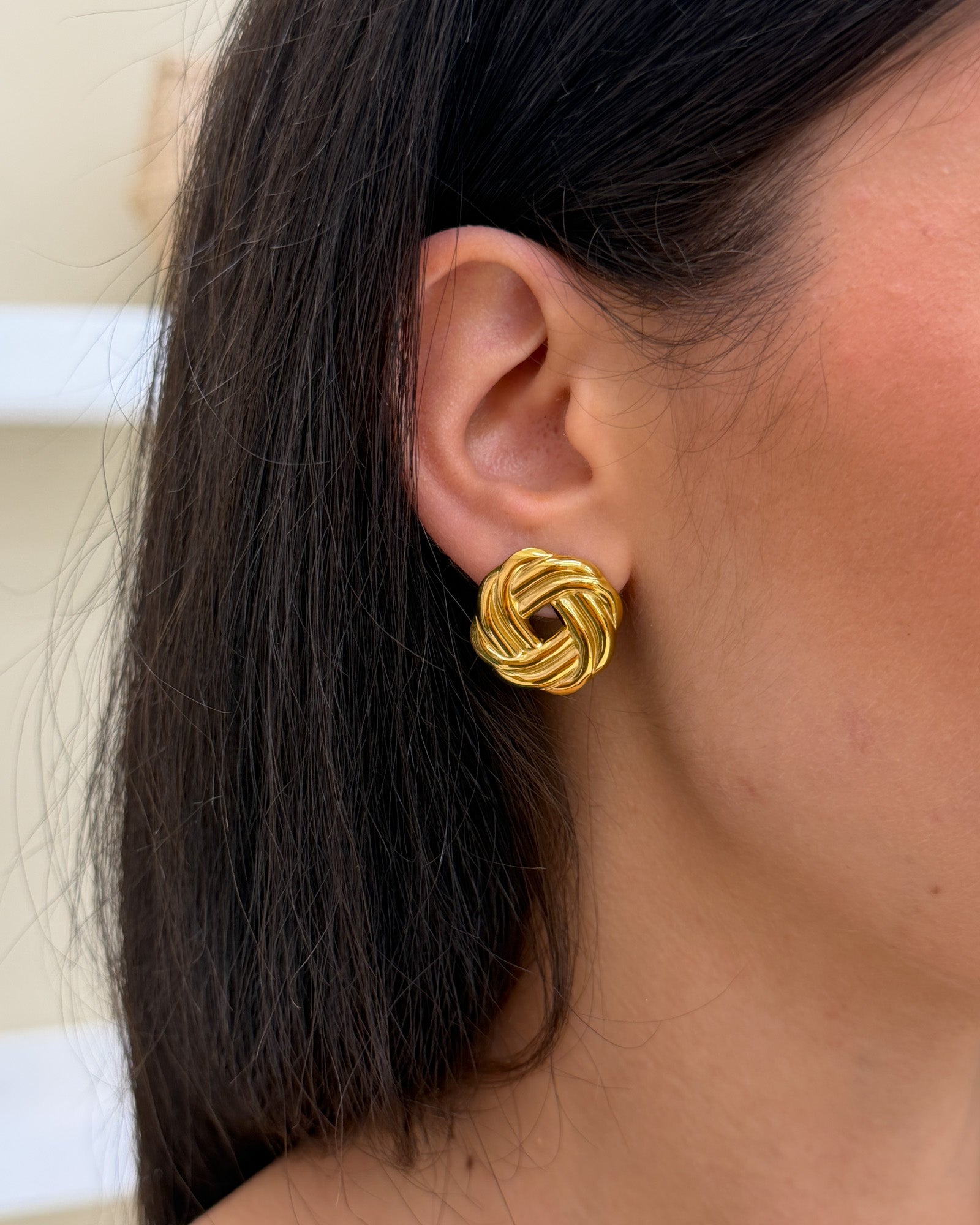 Orecchini triade rombo Oro