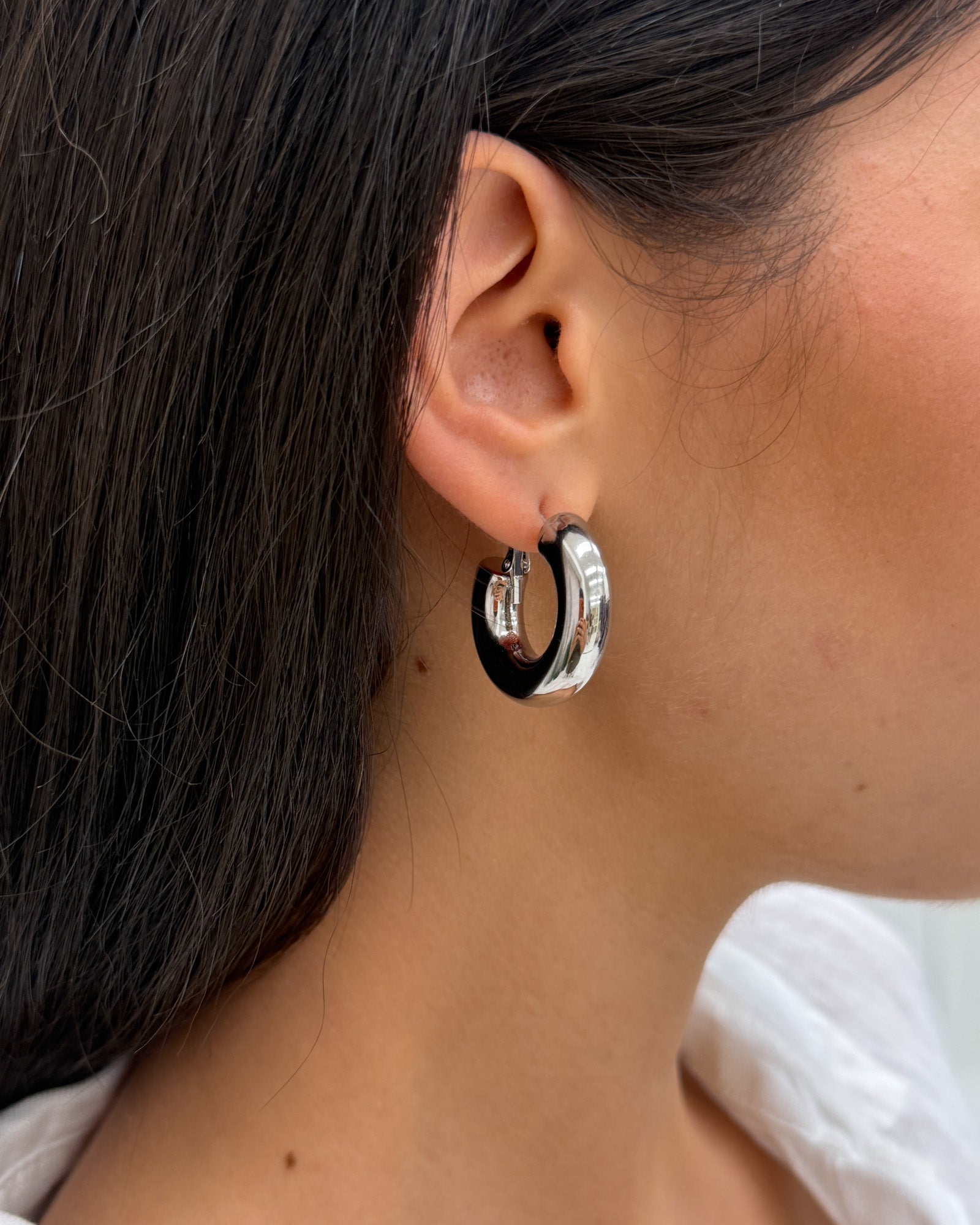 Orecchini Cerchio Mini OT88 Argento